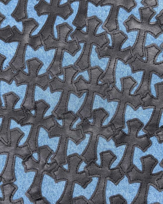 Куртка джинсова Chrome Hearts Denim Jacket Blue CH114-BL