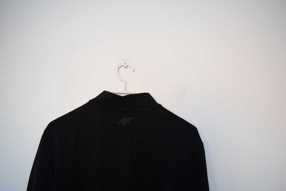 4F czarna bluza bomber  bawełniane M na zamek