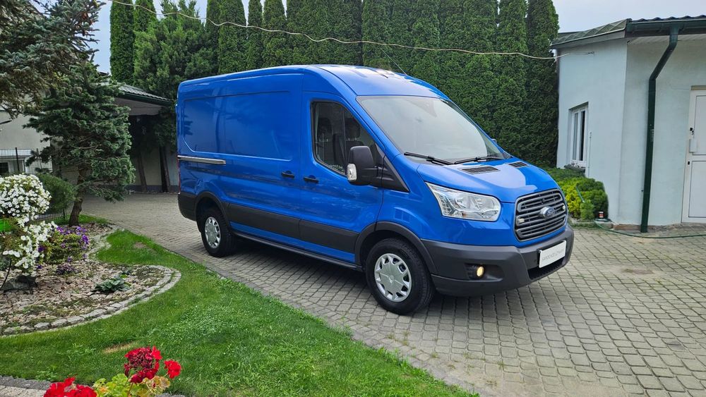 Ford Transit 2,0TDCI L2H2 2019Rok 168t.km. Nawi Kamera Webasto Klima Super Stan  Parktronik I Właściciel 100% Bezwypadkowy