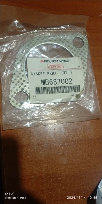 Junta de colector de escape Mitsubishi pajero 99 /2.5 TD /100cv