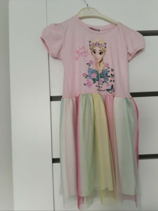 Sukienka dziewczęca z Elzą
