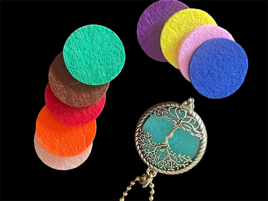 Colar  Difusor Árvore da Vida - cor cobre