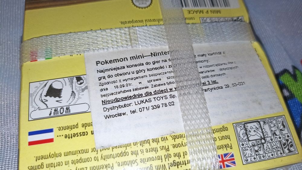 Pokemon Mini Zany Cards nowa zafoliowana fabrycznie rarytas