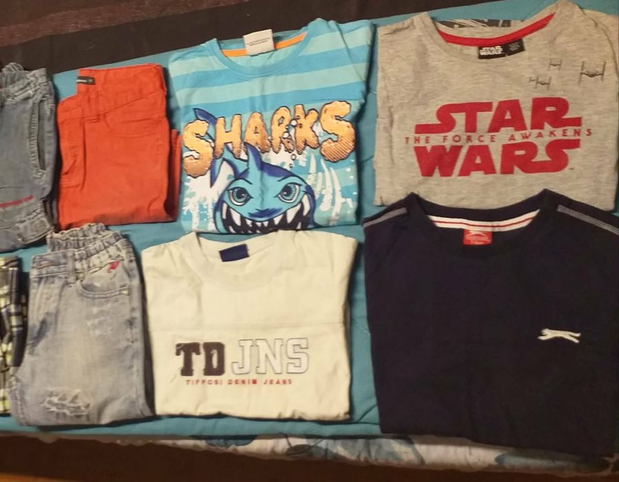Lote de Roupa para Rapaz 6-7 anos