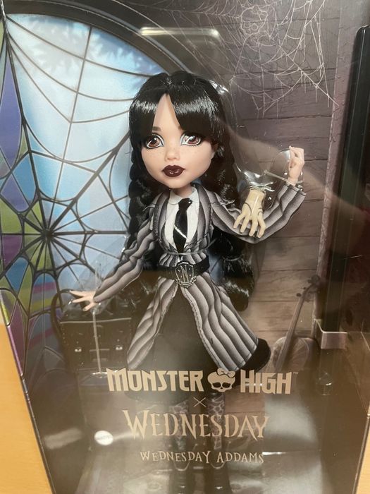 Boneca Monster High Wednesday Addams Netflix
