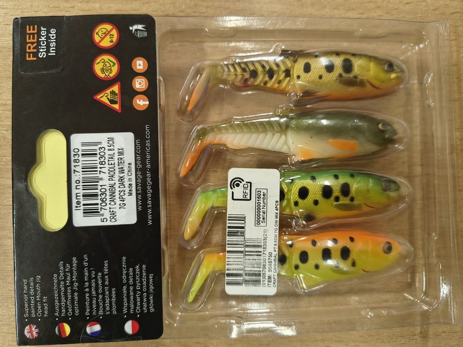 Przynęty wędkarskie Savage Gear Craft Cannibal Shad 8,5cm