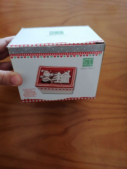 Caixa Cerâmica Natal