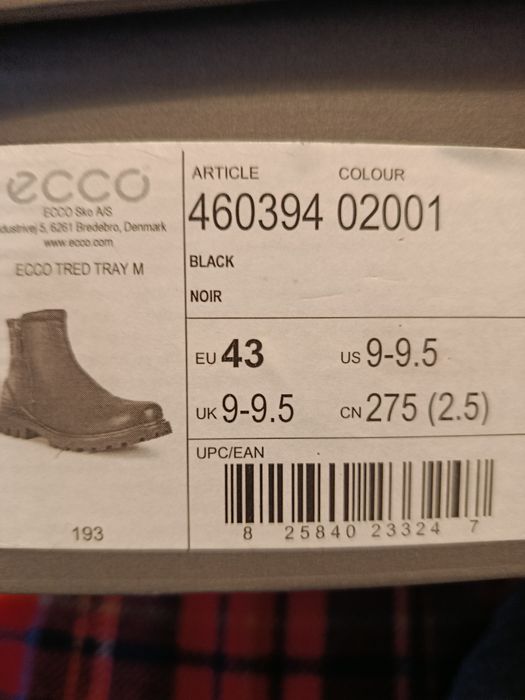 Продам зимові чоловічі сапоги фірми ECCO  43 розмір  б/у