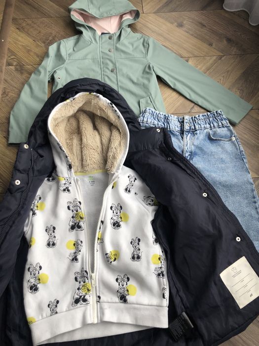 122/128 см ,куртка ,тепла безрукавка,джинси  ,кофта