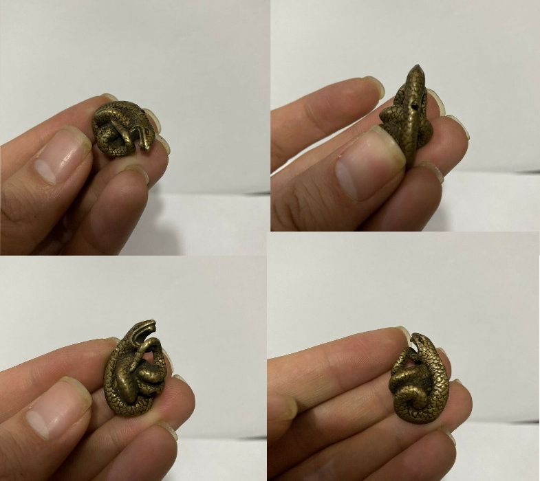 amuletos /pendentes bronze buda, cobra, flor