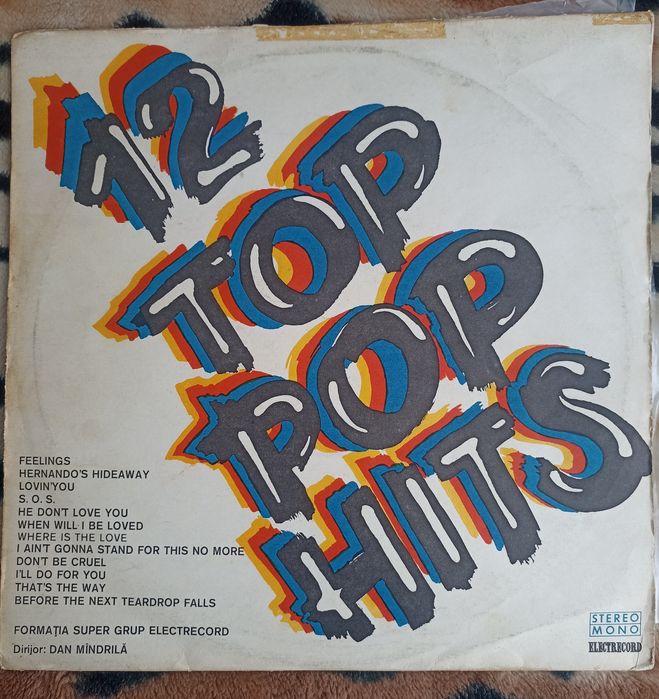 Пластинки Ricardo Fogli Dire Straits Mogen Talking Челентано 12 tophit