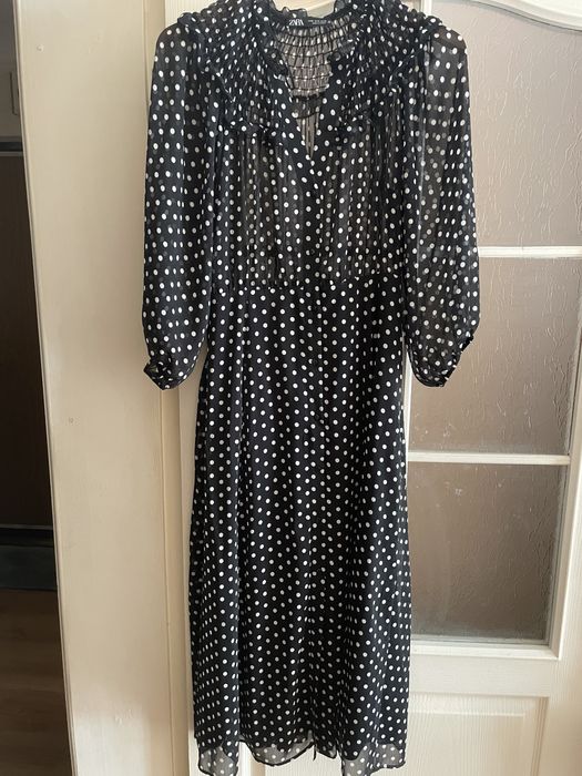 Нарядна сукня міді ZARA