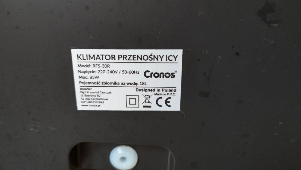 Klimator przenośny Kronos