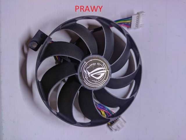 Wentylator AMD Radeon RX 5700 XT Asus rog strix 8GB nowy 88mm