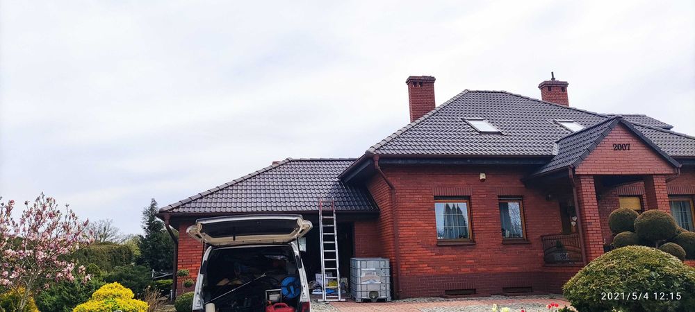 Malowanie Dachów, Mycie Dachu, Dachówek Betonowych , Cementowych Usługi renowacyjne dachów , Odświeżania