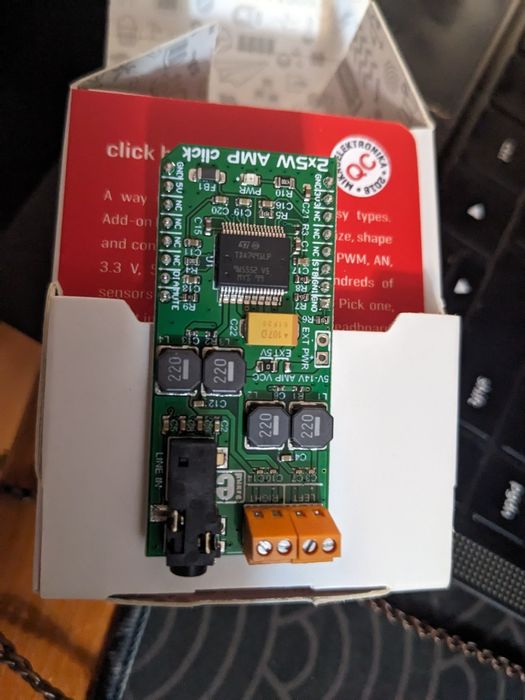 Wzmacniacz click boards 2x5W TDA7491Lp