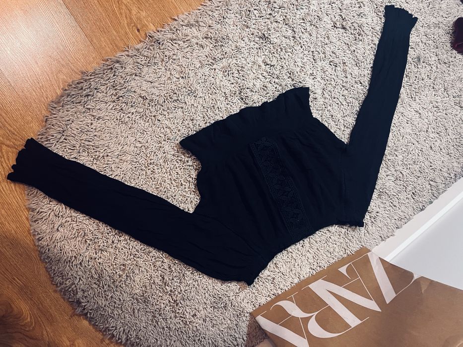 Bluzka hiszpanka czarna damska hm rozm xl