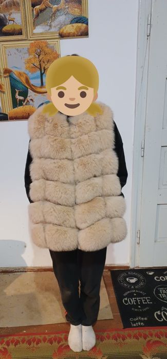 хутряна желетка б/у