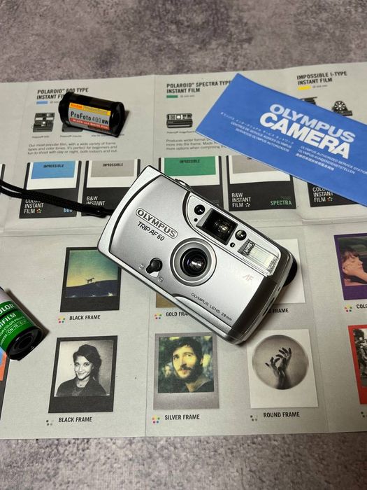 Olympus Trip Af 60 с чехлом