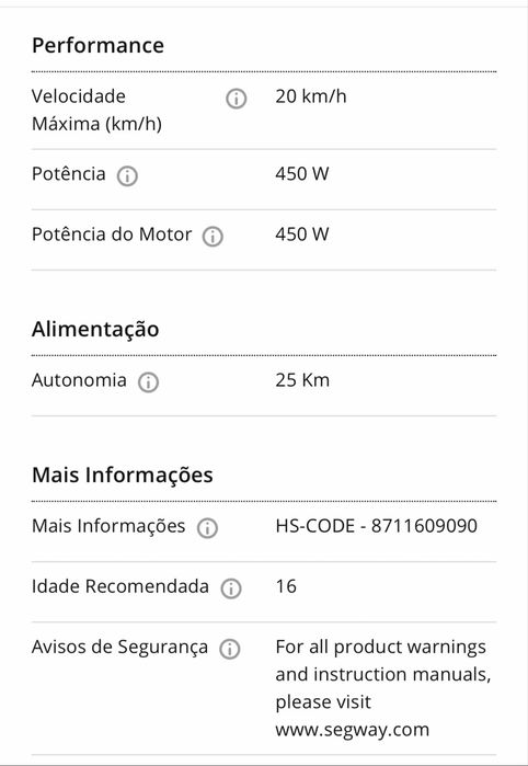 Trotinete Eletrica Como Novo
