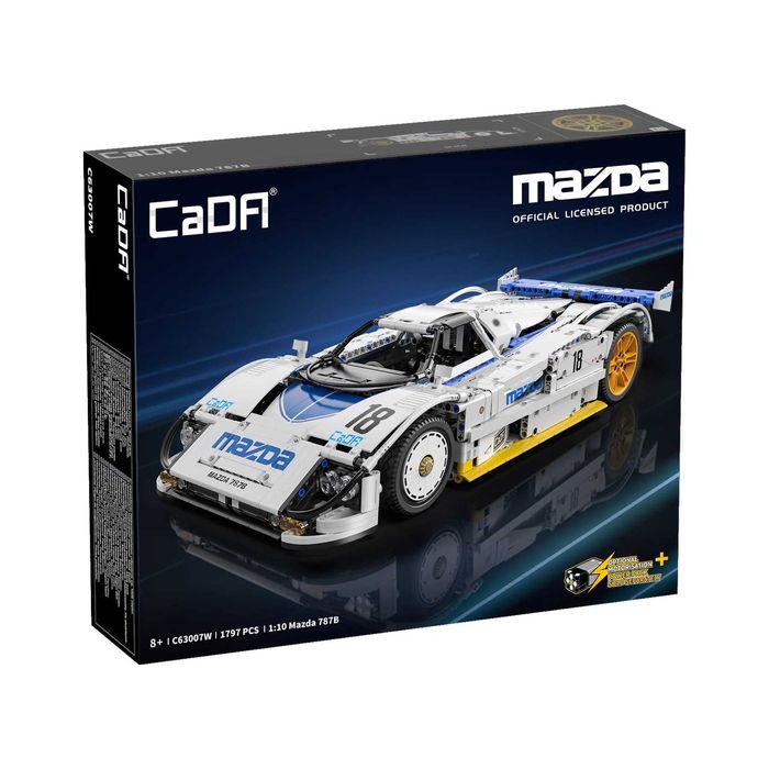 ‼️ПІД ЗАМОВЛЕННЯ‼️Конструктор CaDA 1:10 Mazda 787B (C63007W)
