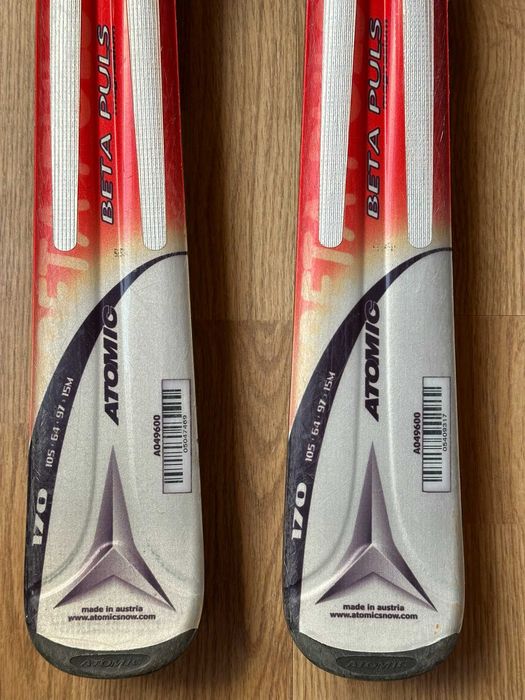 Skis Atomic Beta Plus 170 + Batons Scott