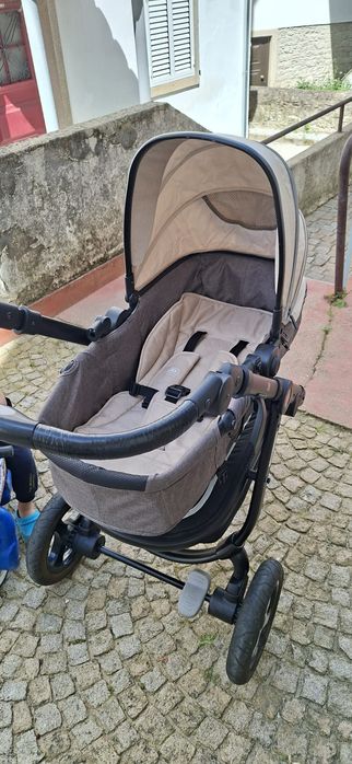 Carrinho Trio ZY Safe Adventure Tribe 3 - Completo c/ Caixa e Manuais.