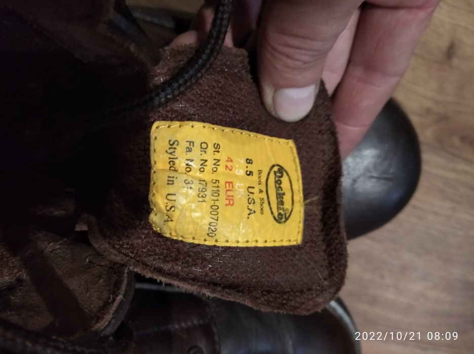 Крутые ботинки демисезонные Dockers