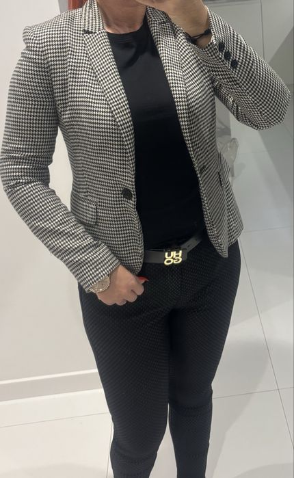 Żakiet w pepitke Wilsoor r.36