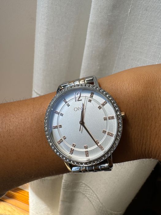 Relógio Senhora One Prateado e Dourado