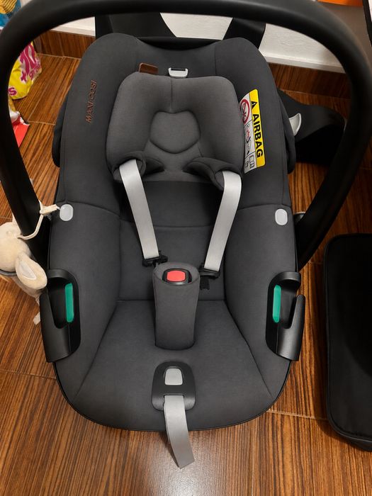 Conjunto ovo/cadeira auto maxi cosi 360