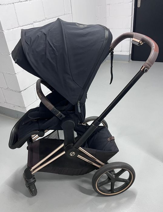 Cybex Priam 4.0 sepia czarny rose gold 2w1