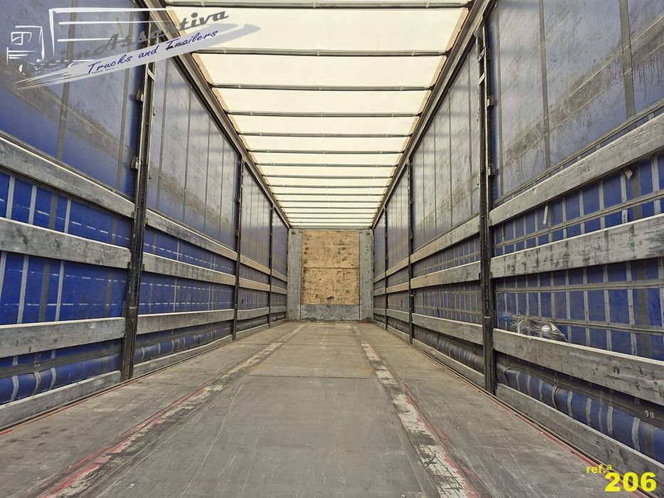Semi-reboque  Lecitrailer  tecto elevatório