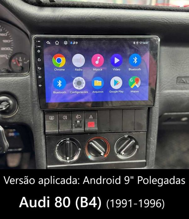 Rádio 2DIN 9" • Audi • A4 (B5) • 80 (B4) • 100 (C4) • Android [4+64GB]