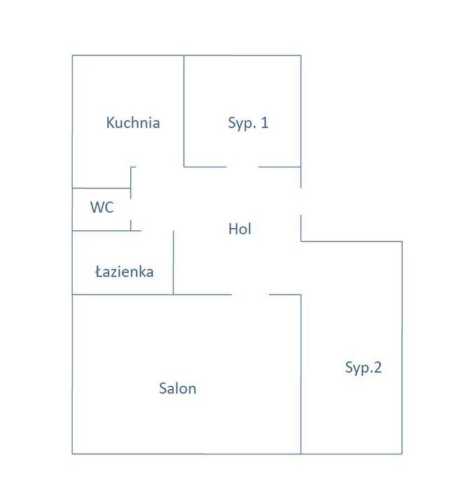 Sprzedam mieszkanie 3 pokojowe Kalisz, ul. Asnyka