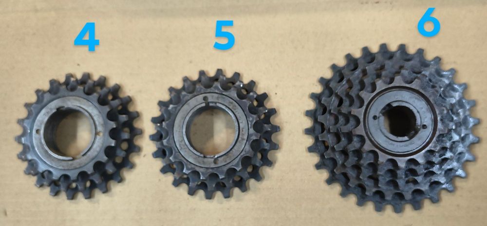 Pinhão bicicleta TDC/carreto francês Maillard /raios zincados