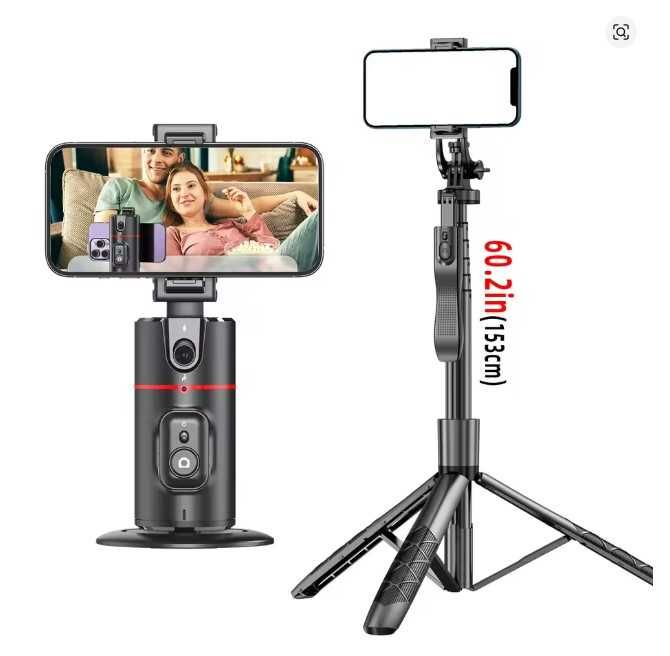 Кронштейн селфі-палиця з автоматичним відстеженням обличчя бездротова