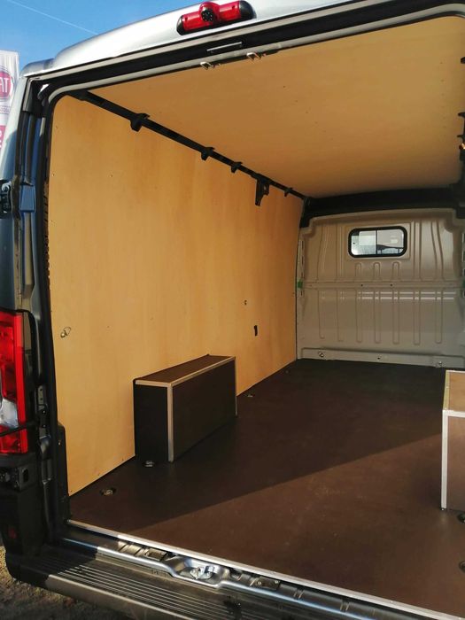 Peugeot Boxer L4H2 Zabudowa auta samochodu dostawczego ze sklejki naturalnej