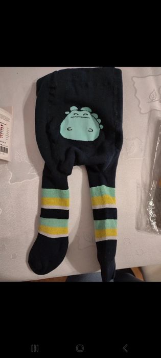 2 pary grubych rajstop Coccodrillo 56-62 cm