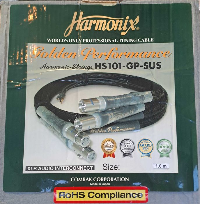 Dobre kable głośnikowe Harmonix HS101-EXQ  długość 2x3m - 50% taniej !