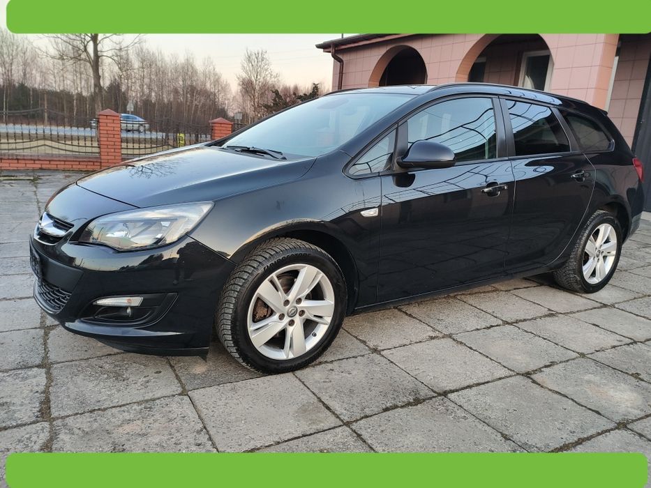 Opel Astra 2014 r. Pół skóry* Navi