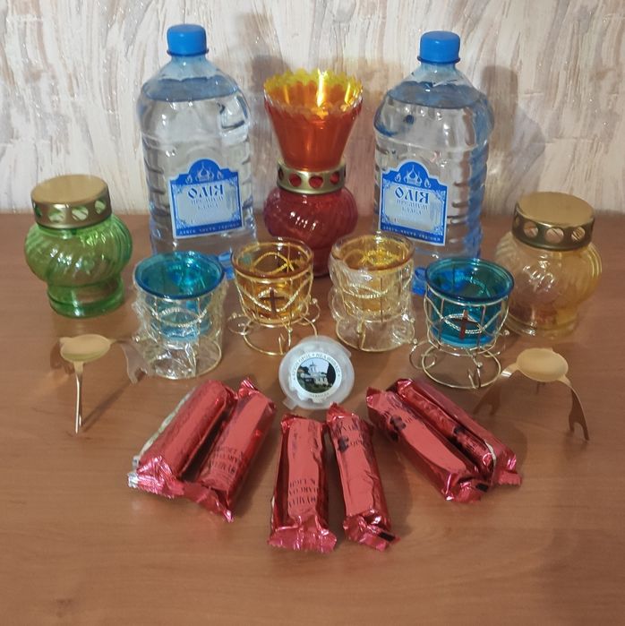 Продам кадильницю керамічну, ладан, лампадки настільні,