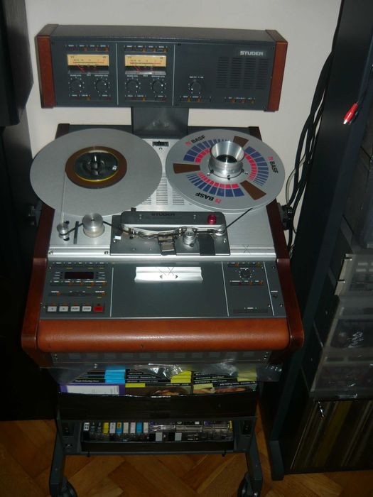 Studer A807 Revox c270 i b77 akai gx636 Otari MX55 Teac x2000m