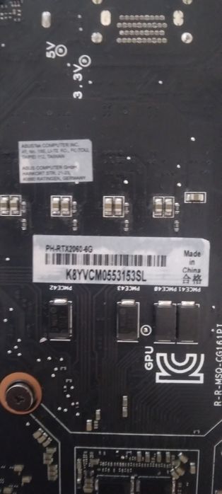 Placa Gráfica ASUS Phoenix RTX 2060 6GB GDDR6