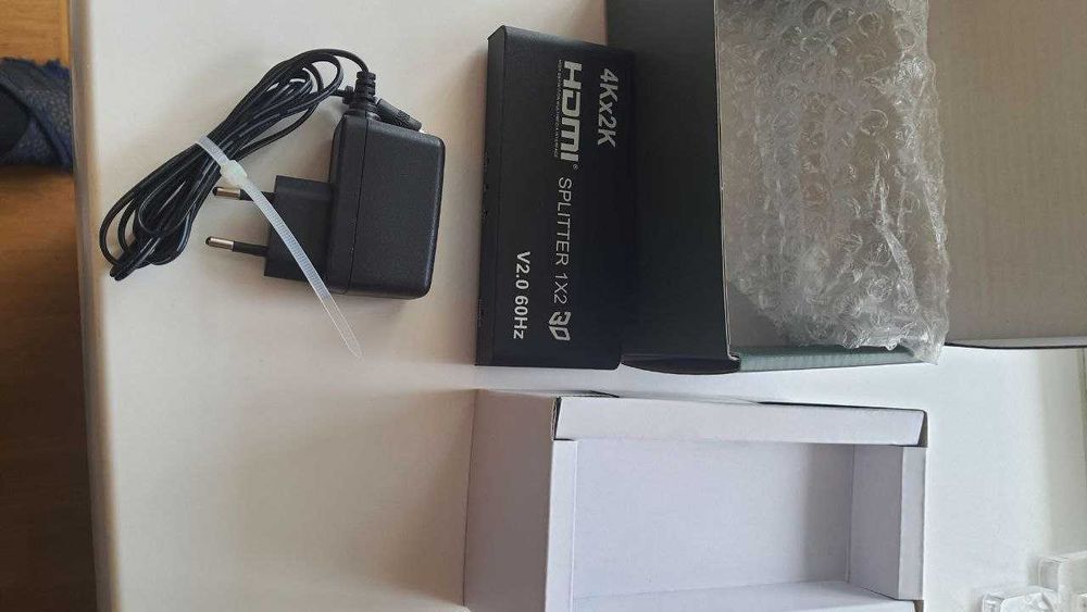 HDMI спліттер PowerPlant 1×4 4K 60Hz (HDCP 2.0, HDMI V2.0, 3D)