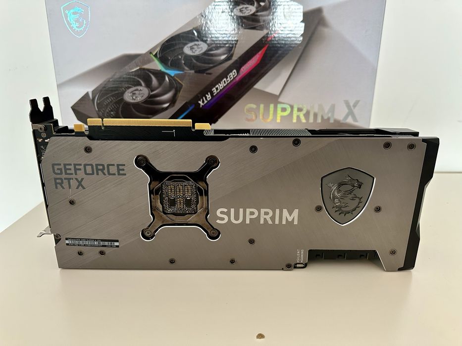 RTX 3080 MSI SUPRIM X - Como nova