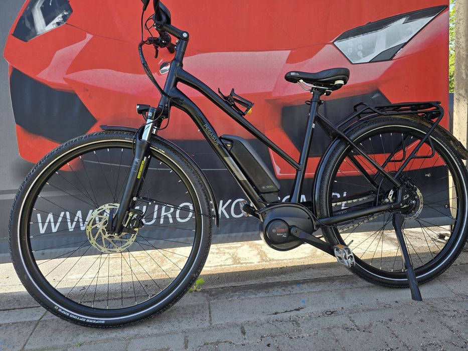 Rower elektryczny Pegasus Solero Bosch Active 55 cm Stan Igła.Ładowarka ,kluczyk na wysoką osobę