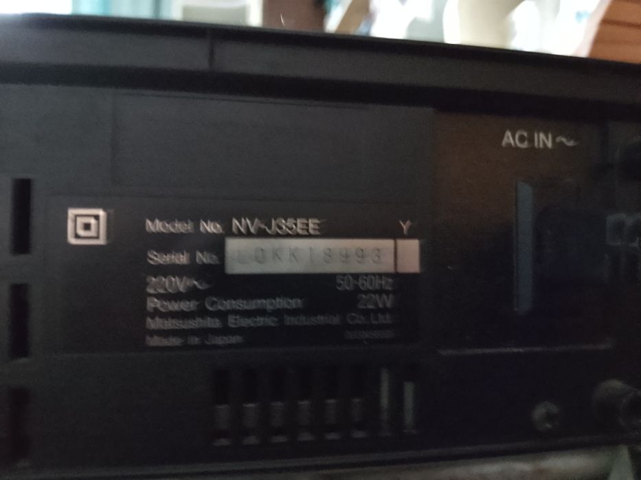 Magnetowid VHS Panasonic odtwarzacz VHS w pełni sprawny