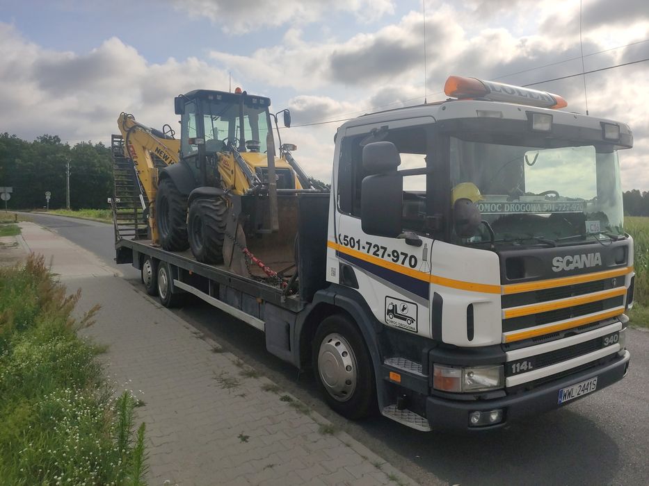 Relokacja Transport Maszyn "LOLEK" Pomoc drogowa Laweta