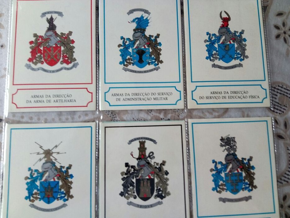 Coleção calendários armas militares